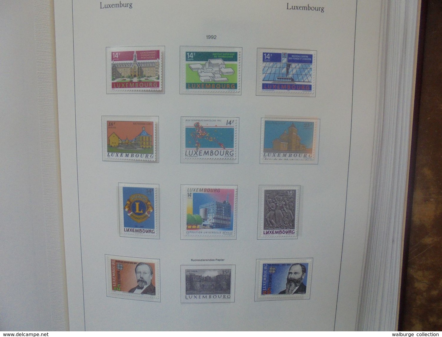 LUXEMBOURG 1990-2013 DONT BLOCS-CARNETS TRES BELLE COLLECTION !(2770) 2 KILOS 800 - Collections