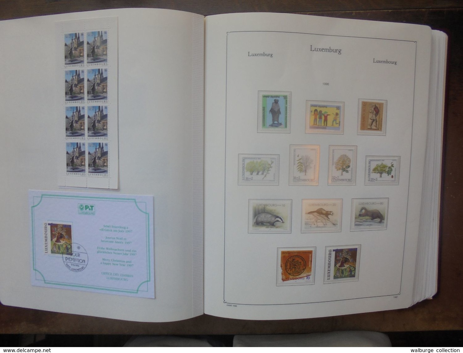 LUXEMBOURG 1990-2013 DONT BLOCS-CARNETS TRES BELLE COLLECTION !(2770) 2 KILOS 800