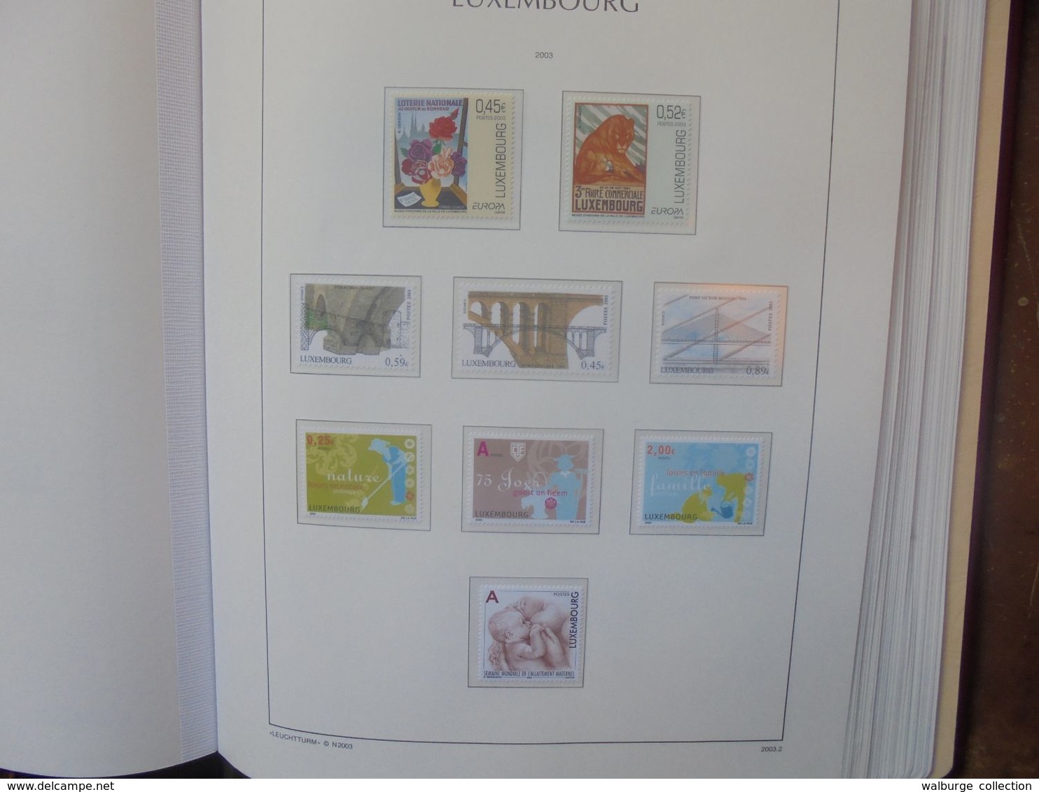 LUXEMBOURG 1990-2013 DONT BLOCS-CARNETS TRES BELLE COLLECTION !(2770) 2 KILOS 800