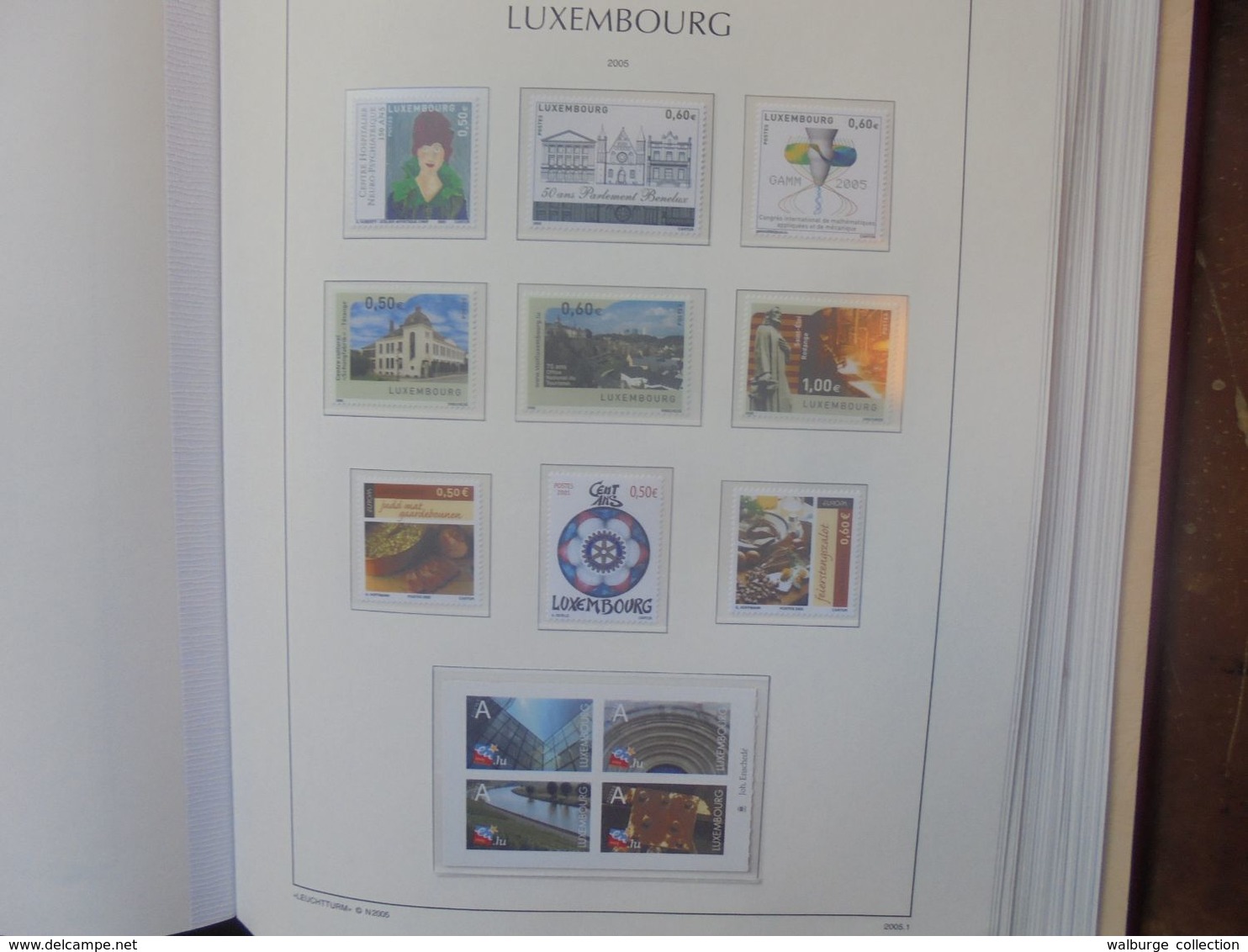 LUXEMBOURG 1990-2013 DONT BLOCS-CARNETS TRES BELLE COLLECTION !(2770) 2 KILOS 800