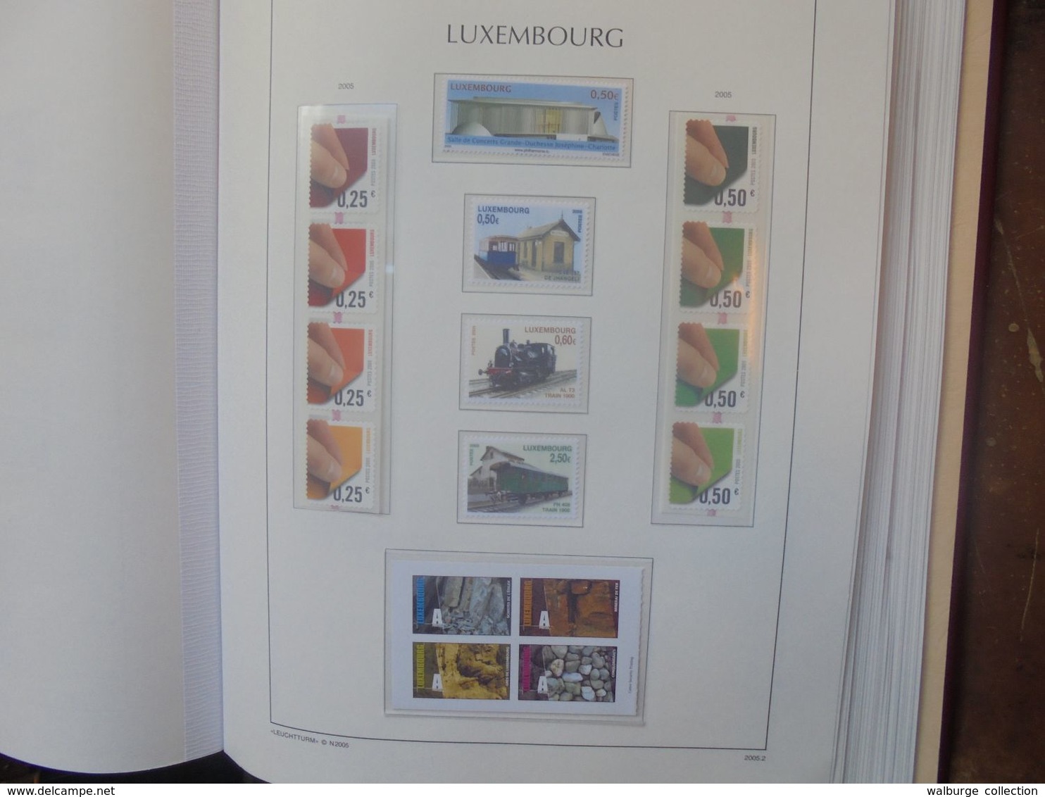 LUXEMBOURG 1990-2013 DONT BLOCS-CARNETS TRES BELLE COLLECTION !(2770) 2 KILOS 800