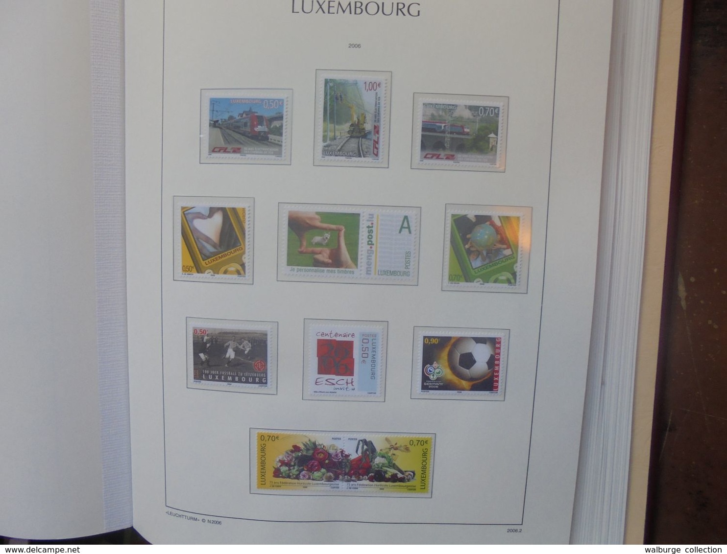 LUXEMBOURG 1990-2013 DONT BLOCS-CARNETS TRES BELLE COLLECTION !(2770) 2 KILOS 800