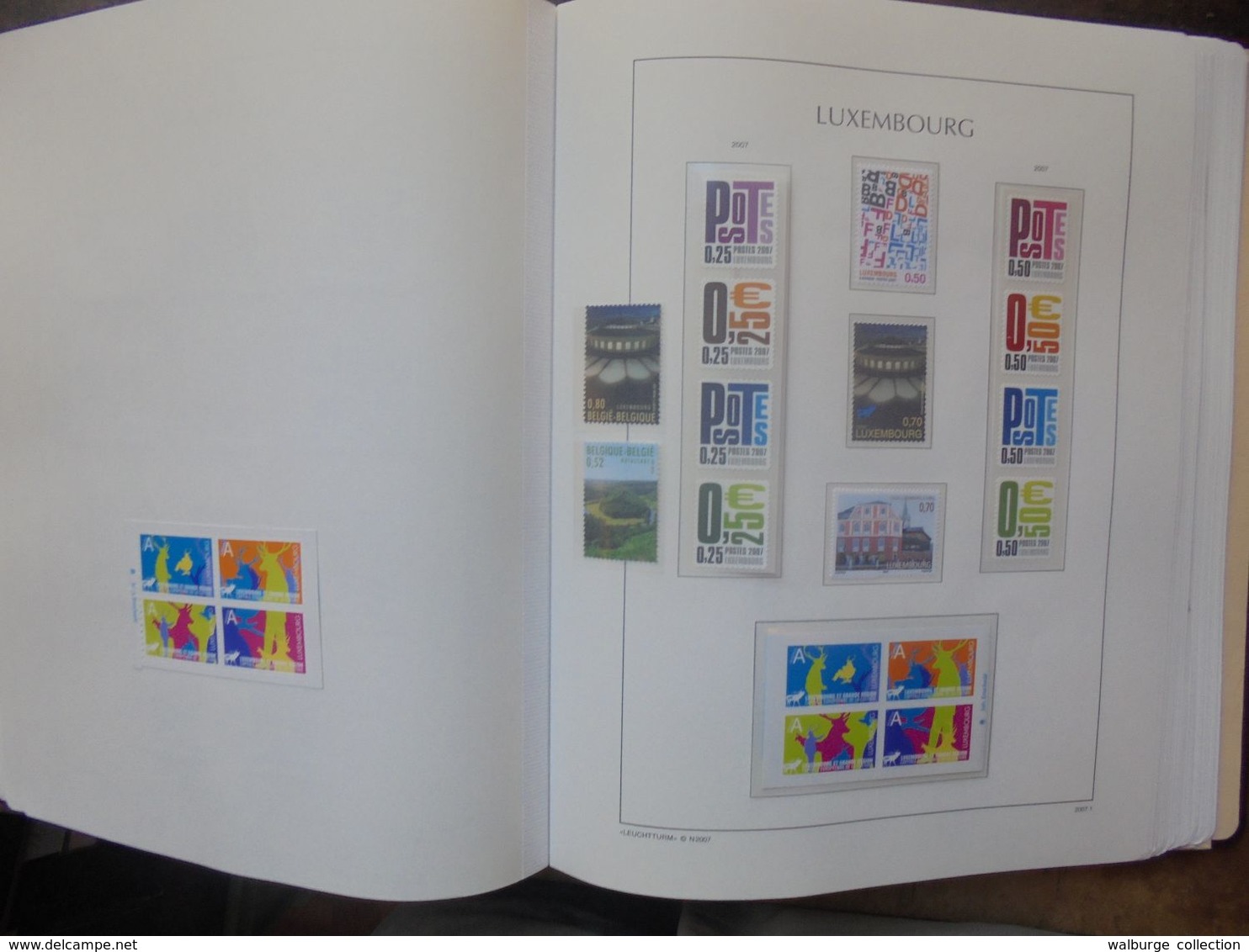 LUXEMBOURG 1990-2013 DONT BLOCS-CARNETS TRES BELLE COLLECTION !(2770) 2 KILOS 800