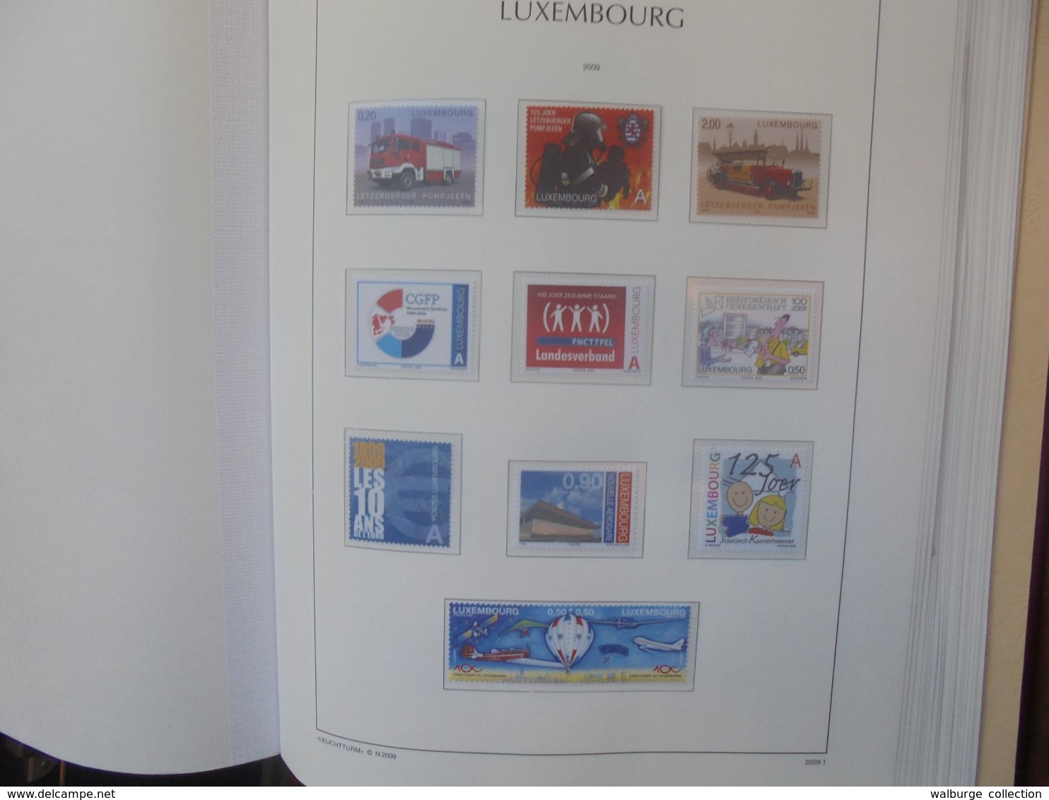 LUXEMBOURG 1990-2013 DONT BLOCS-CARNETS TRES BELLE COLLECTION !(2770) 2 KILOS 800