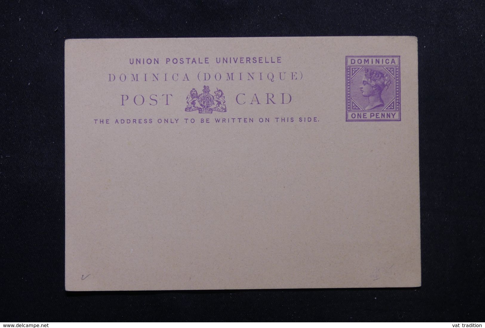 DOMINIQUE - Entier Postal Type Victoria Non Circulé -  L 64340 - Dominica (...-1978)