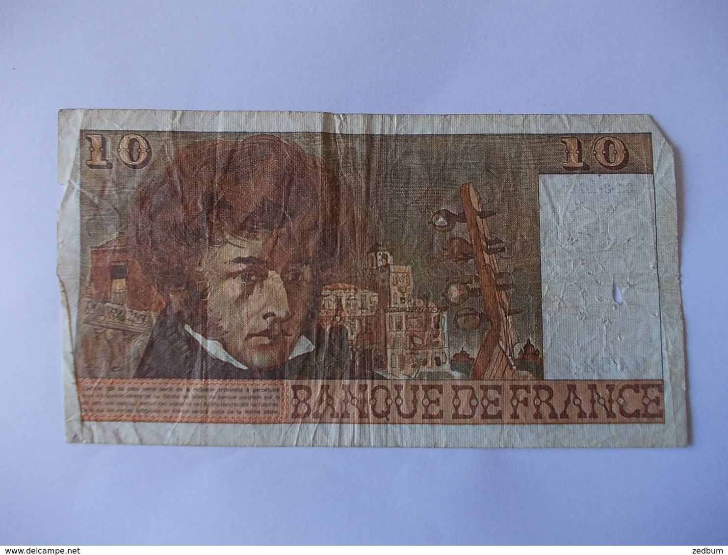 BILLET 10 Francs Berlioz P67 - 10 F 1972-1978 ''Berlioz''