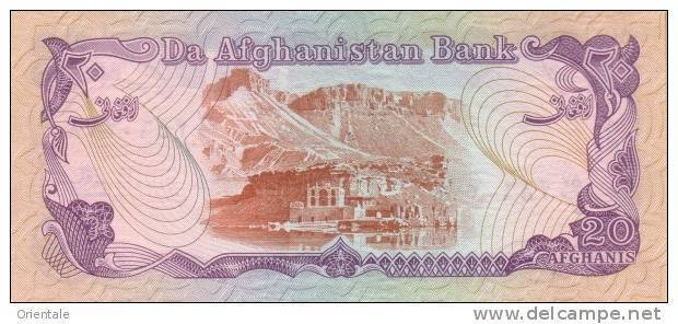 AFGHANISTAN P. 56a 20 A 1979 UNC (s. 10) - Afghanistan