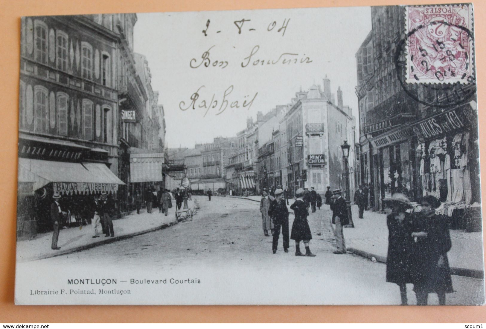 Montlucon - Boulevard Courtais - 1904 - Montlucon