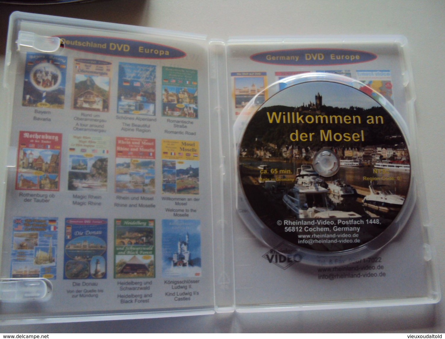 DVD    WELKOM - BIENVENUE - WILLKOMMEN - WELCOME To The Moselle / An Der Mosel/de La Moselle/aan De Moezel - Reizen