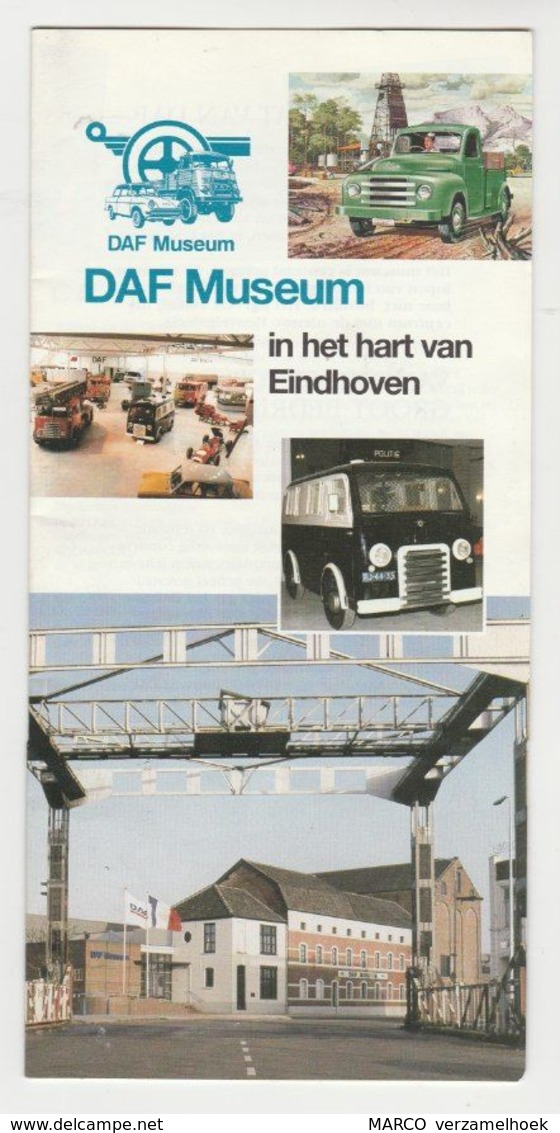 Brochure-leaflet: DAF Trucks Eindhoven (NL) DAF Museum - Camions