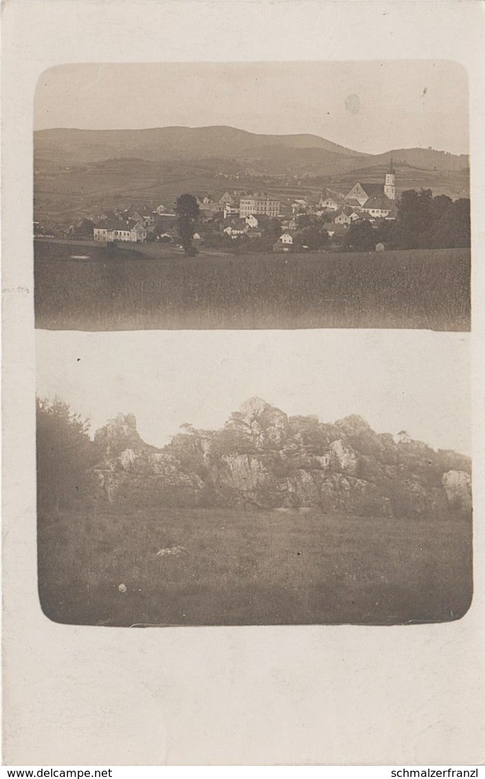 Foto AK Viechtach Großer Pfahl Pfahlriegel St. Antoniuspfahl Felsen Pandurensteig A Riedmühle Hetzelsdorf Reichsdorf - Cham