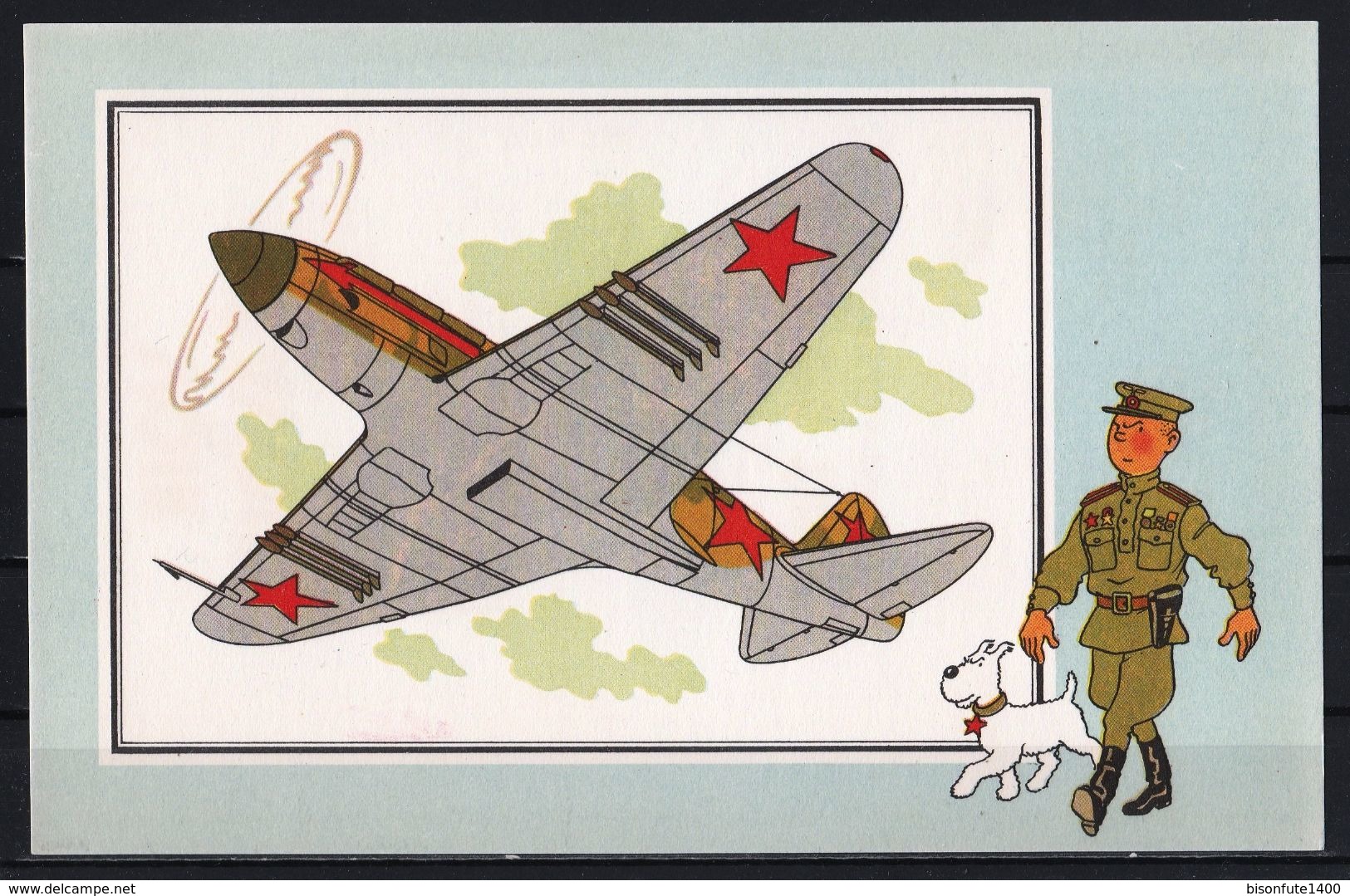 Tintin : Chromo " Voir Et Savoir " Par Hergé : Aviation Guerre 1939-1945 : N° 35 Editions CASTERMAN. - Other & Unclassified