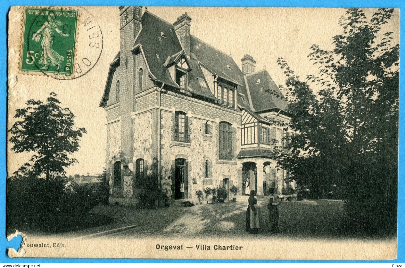 78 -  Yvelines - Orgeval Villa Chartier (N0932) - Orgeval
