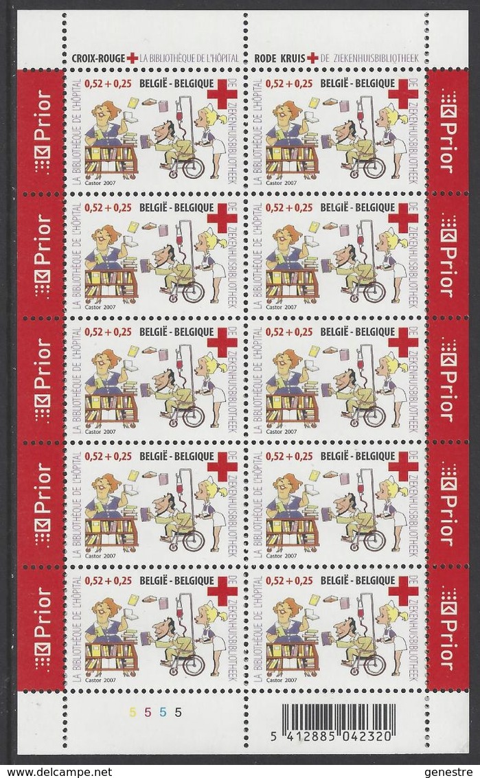 Belgique COB F3621 ** (MNH) - Planche 5 - 2001-2010