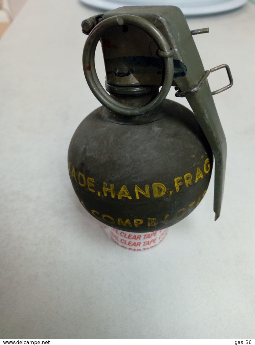 US Grenade M67, #obus,para,mills,allemand,granate, - Decorative Weapons