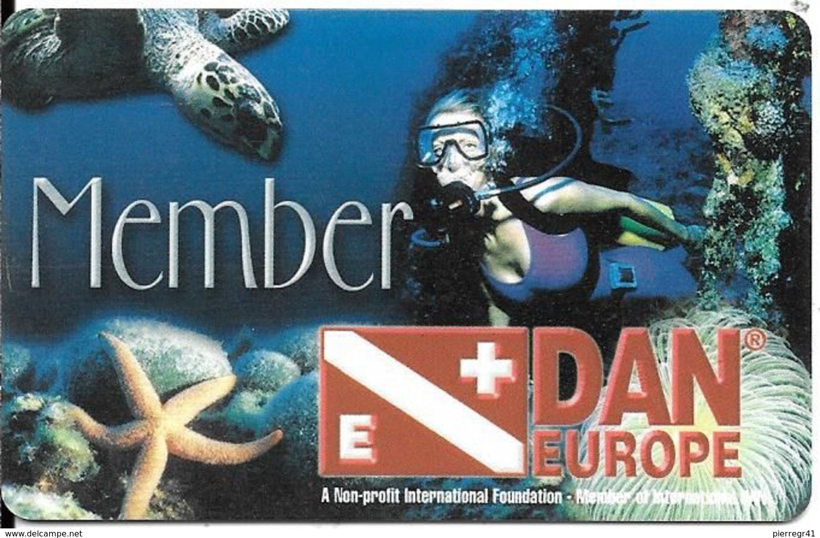 CARTE-ITALIE-ADHERANT-2002-ASSURANCE VOYAGE-DAN TRAVEL ASSISTANCE--TBE-RARE - Autres & Non Classés