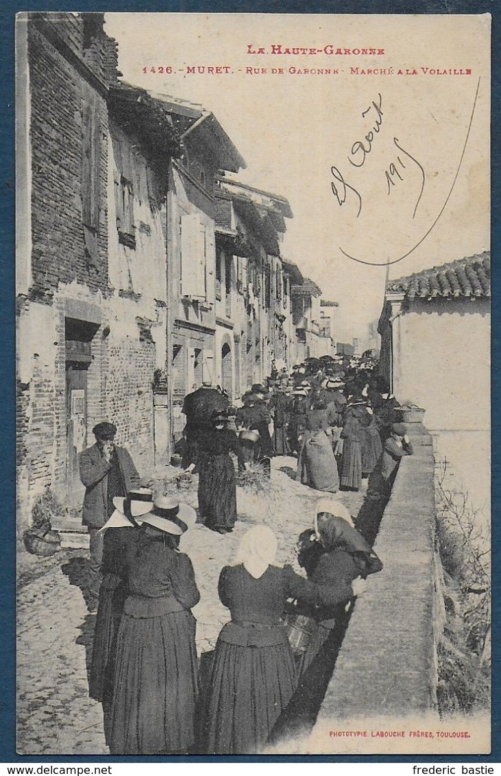 MURET - Rue De Garonne - Marché à La Volaille - Muret