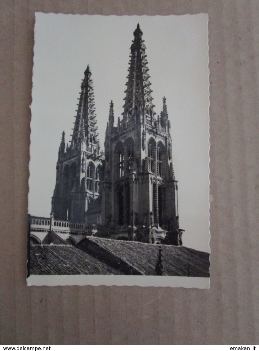 - CARTOLINA BURGOS CATTEDRALE LA TORRE  ANNI '50 ?   NVG - OTTIMA - Alicante