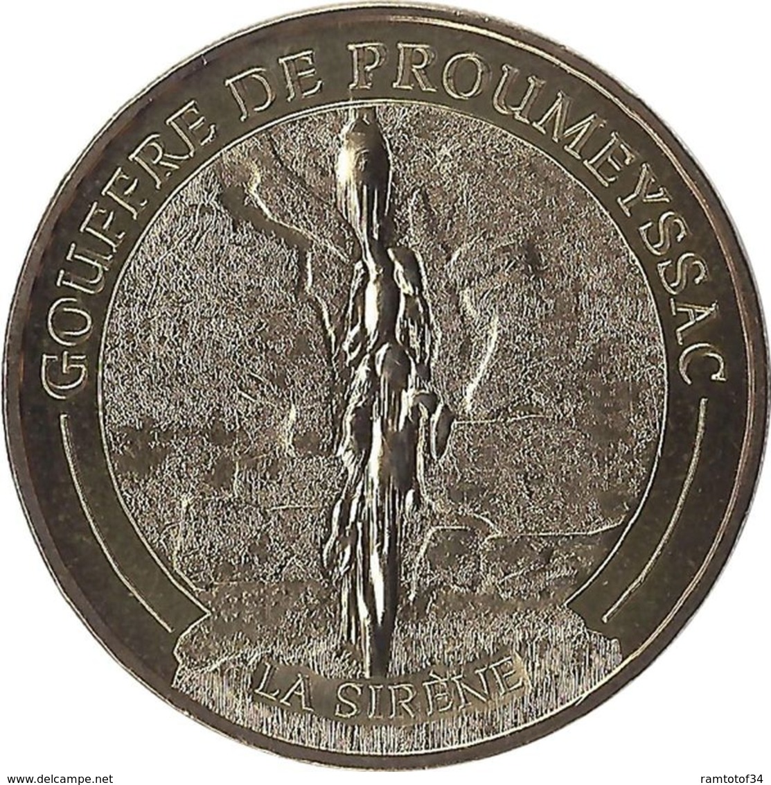 2015 MDP101 - AUDRIX - Gouffre De Proumeyssac 8 (La Sirène) / MONNAIE DE PARIS - 2015