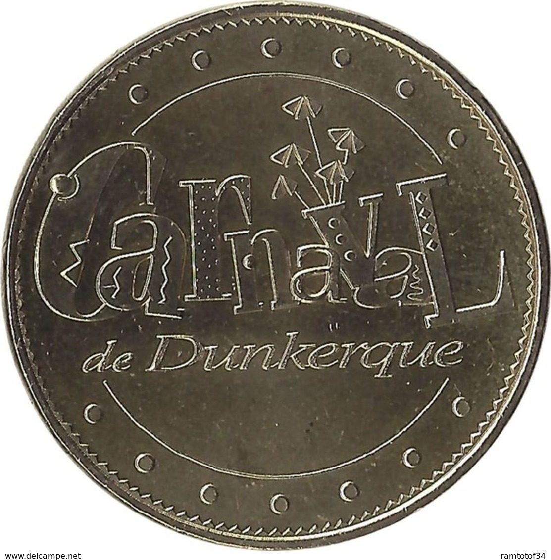 2015 MDP137 - DUNKERQUE - Office De Tourisme 3 (le Carnaval) / MONNAIE DE PARIS - 2015