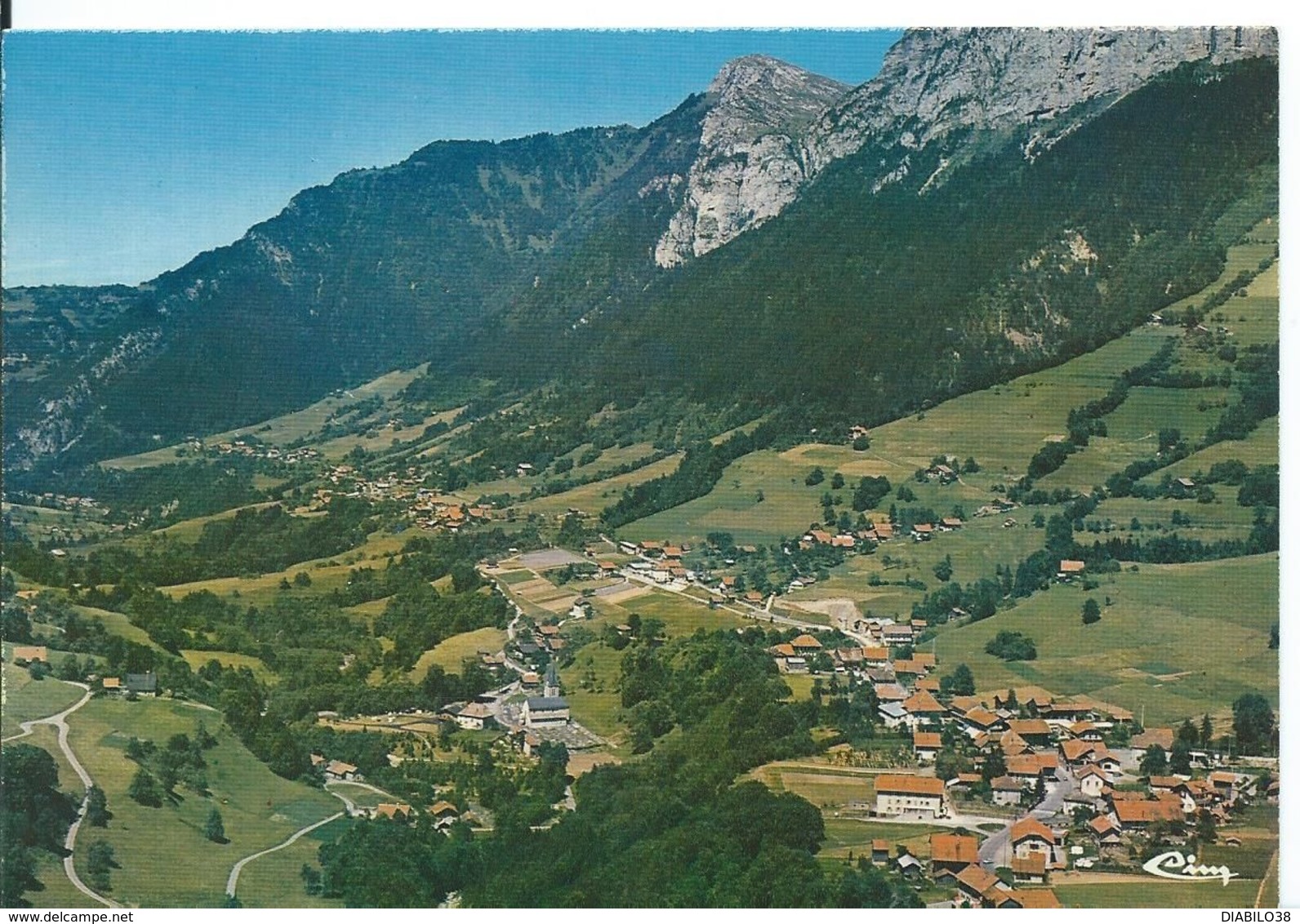 PETIT-BORNAND-LES-GLIÈRES    ( HAUTE SAVOIE )   VUE GÉNÉRALE - Other & Unclassified