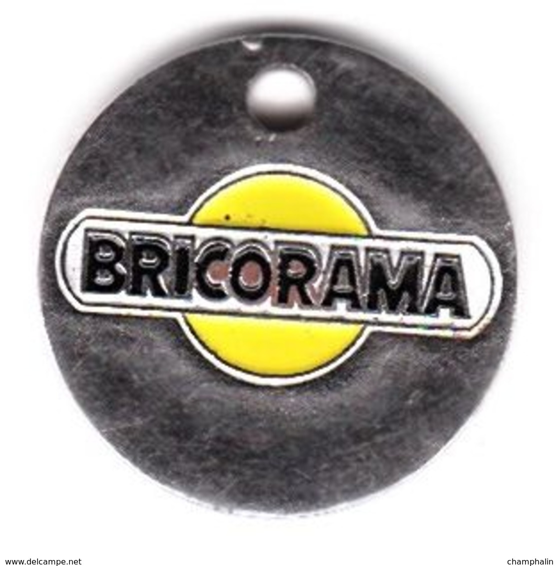 Jeton De Caddie En Métal - Bricorama - Grande Surface De Bricolage - Magasin - Trolley Token/Shopping Trolley Chip