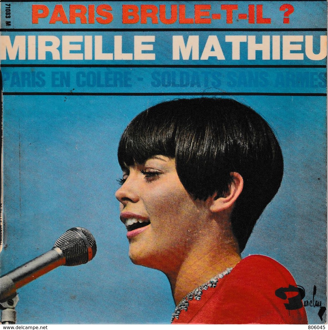 Mireille Mathieu - Paris En Colère, ... - Otros - Canción Francesa