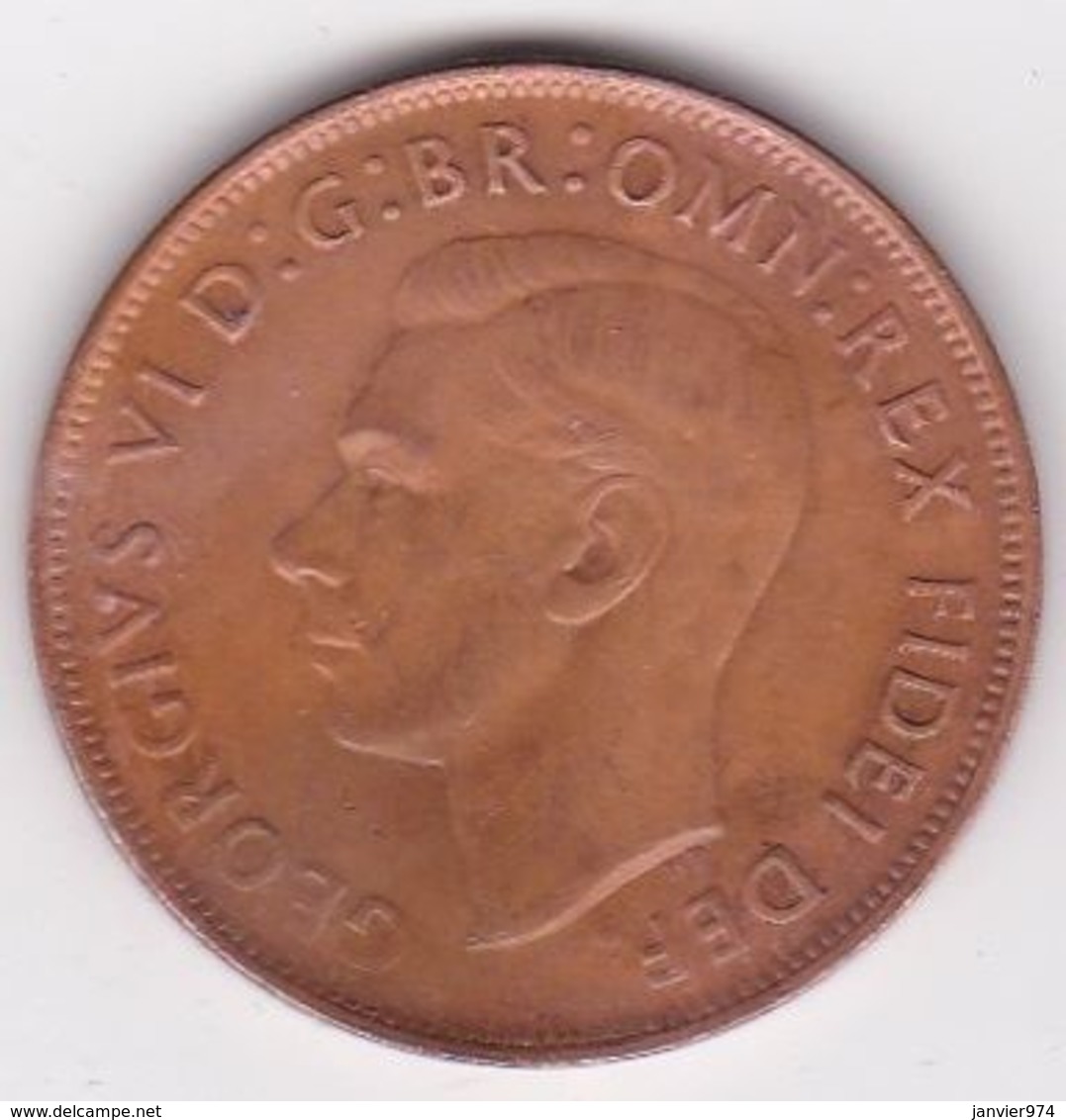 Australie 1 Penny 1951, George VI. KM# 43 - Penny