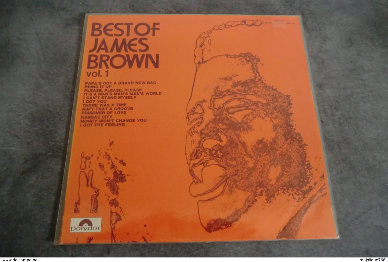 Disque - James Brown - Best Of James Brown Vol 1 - Polydor 2310087 - France - - Soul - R&B