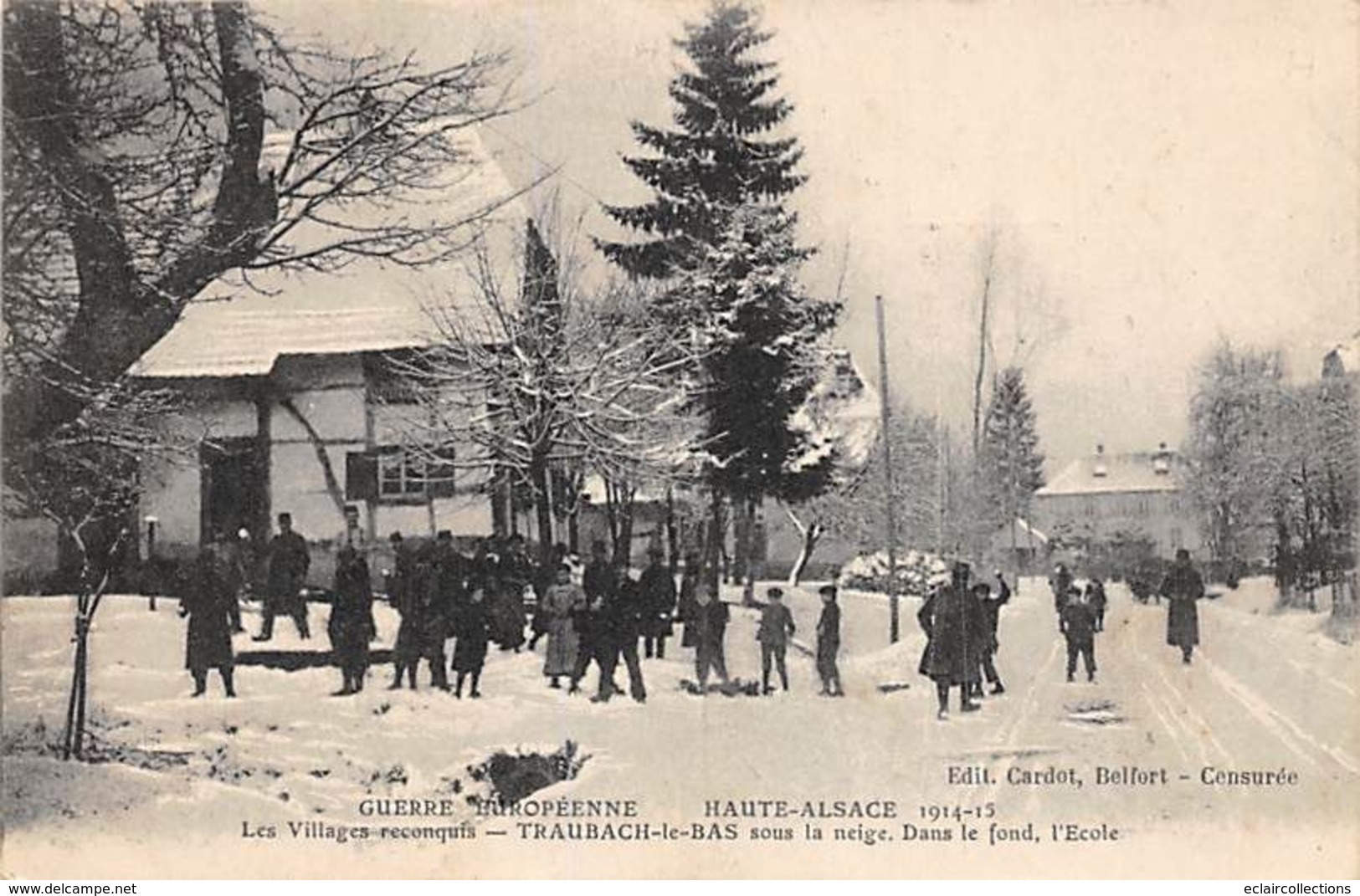 Traubach Le Bas        68          Sous La Neige     (voir Scan) - Sonstige & Ohne Zuordnung