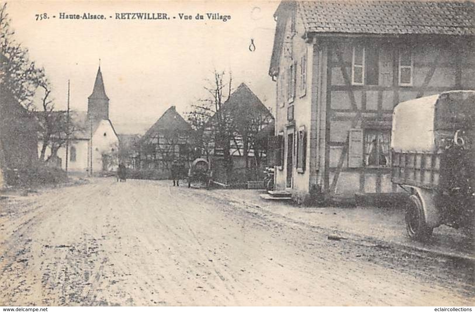 Retzwiller         68           Vue Du Village     (voir Scan) - Sonstige & Ohne Zuordnung