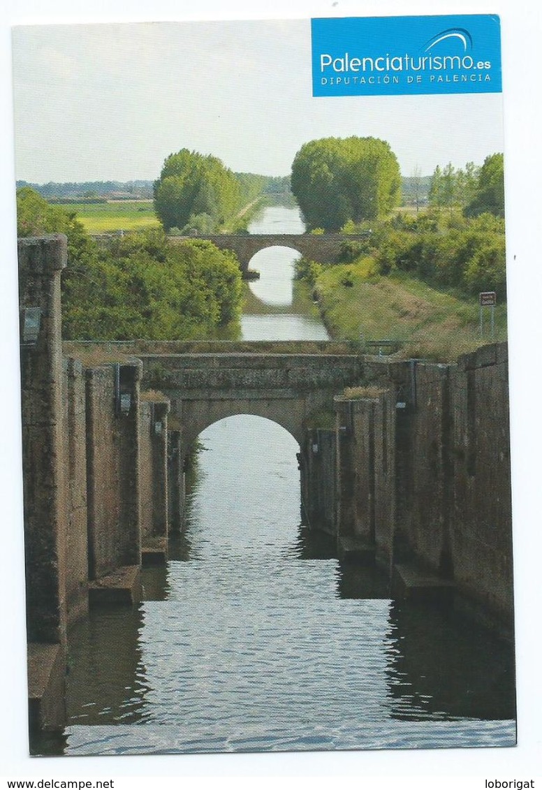 CANAL DE CASTILLA, ESCLUSAS 17 A LA 20.- FRÓMISTA / PALENCIA .- ( ESPAÑA ) - Palencia