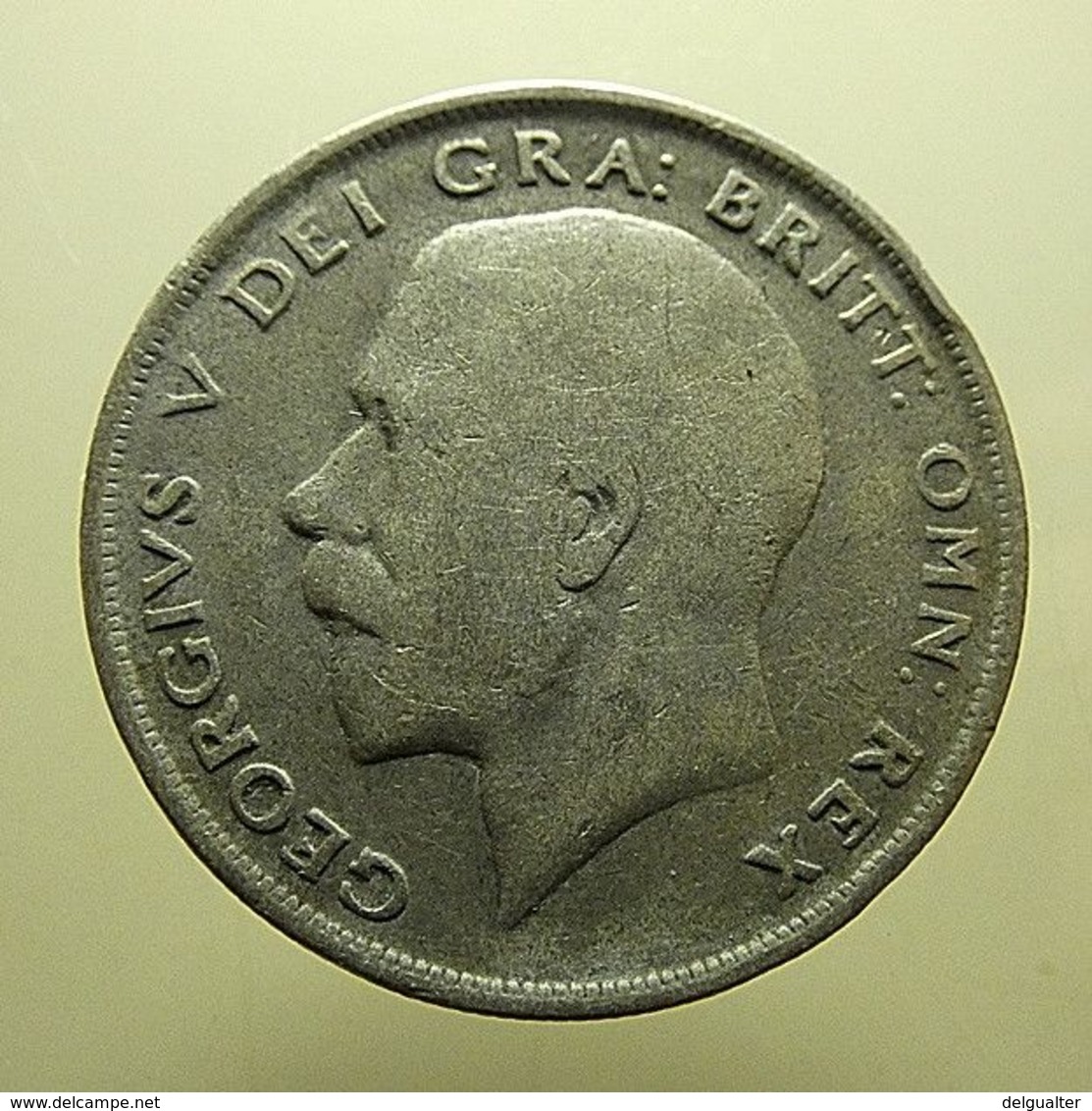 Great Britain 1/2 Crown 1920 Silver - K. 1/2 Crown