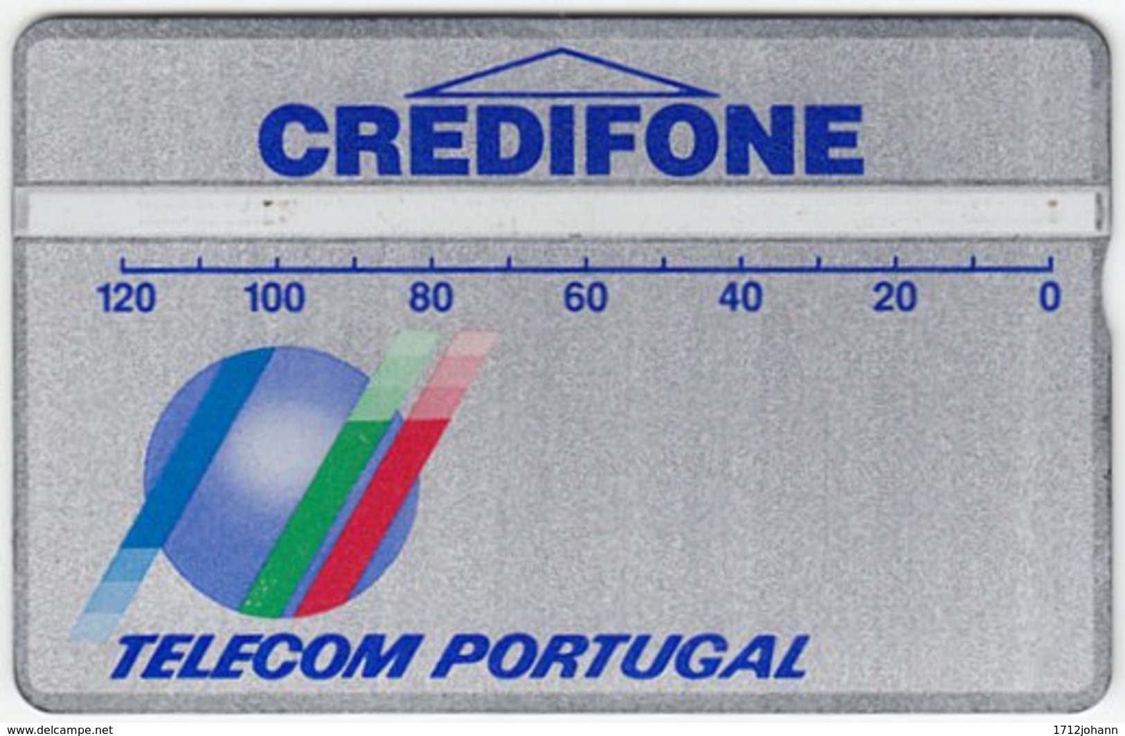 PORTUGAL A-803 Hologram Telecom - 112C - Used - Portugal