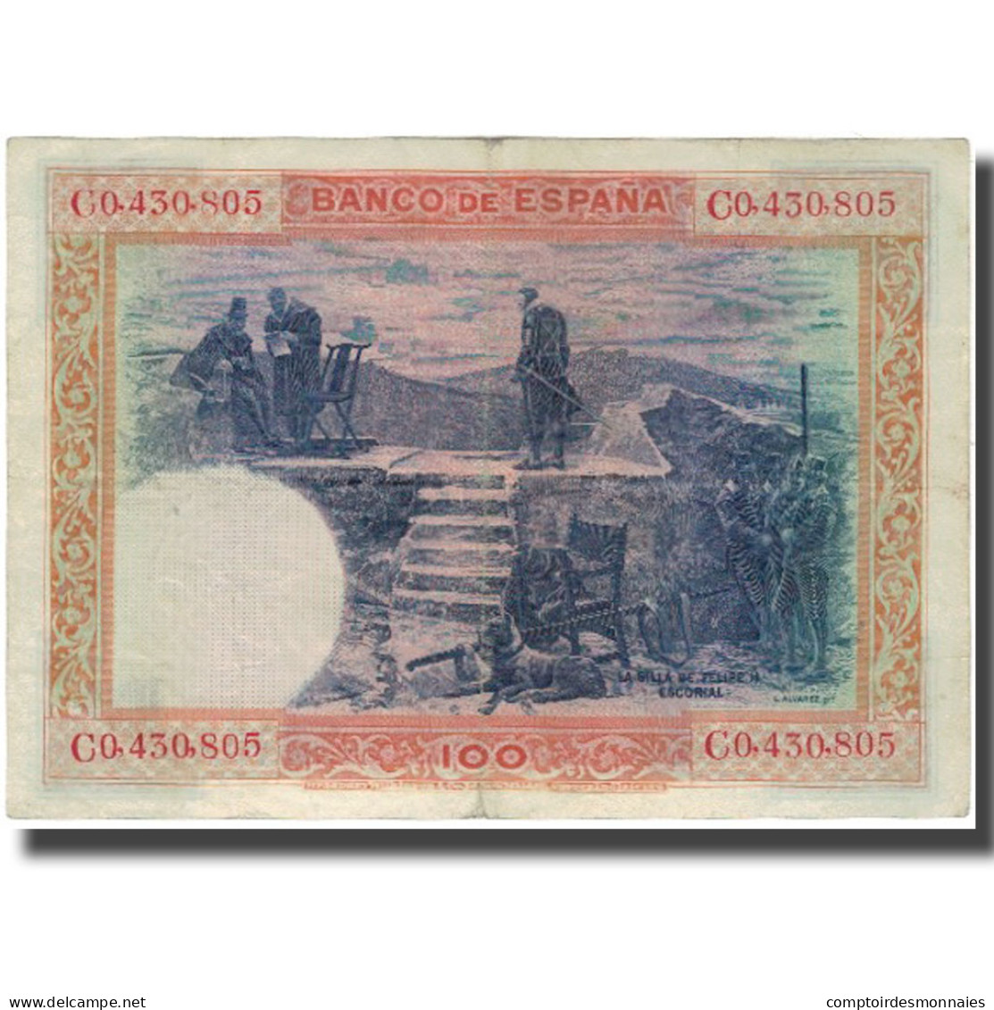 Billet, Espagne, 100 Pesetas, 1925-07-01, KM:69a, TB+ - 100 Pesetas