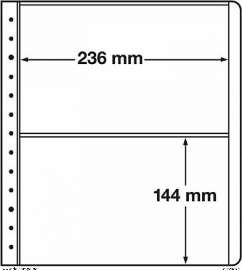 Leuchtturm Blankoblätter LB SH 2 (10 Blätter=1VE) Neu ( - Blank Pages