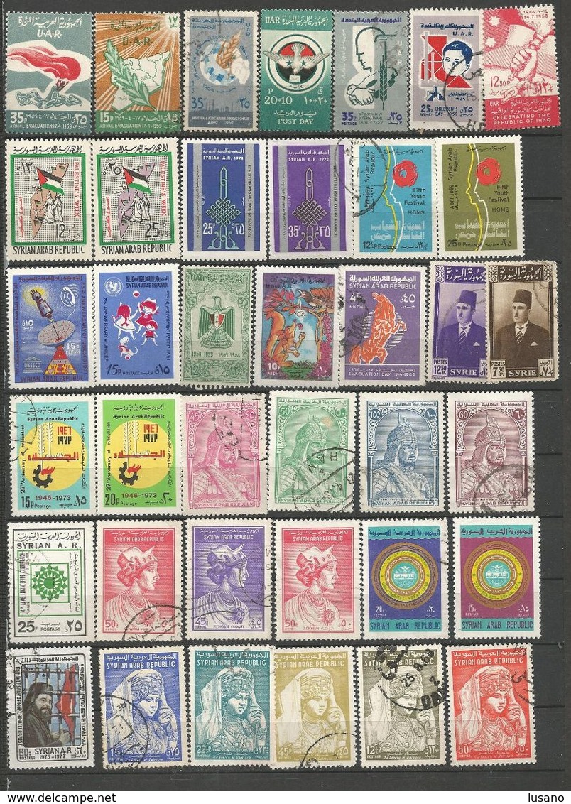 Syrie - Jolie Collection De Timbres Neufs Ou Oblitérés - Collezioni (senza Album)