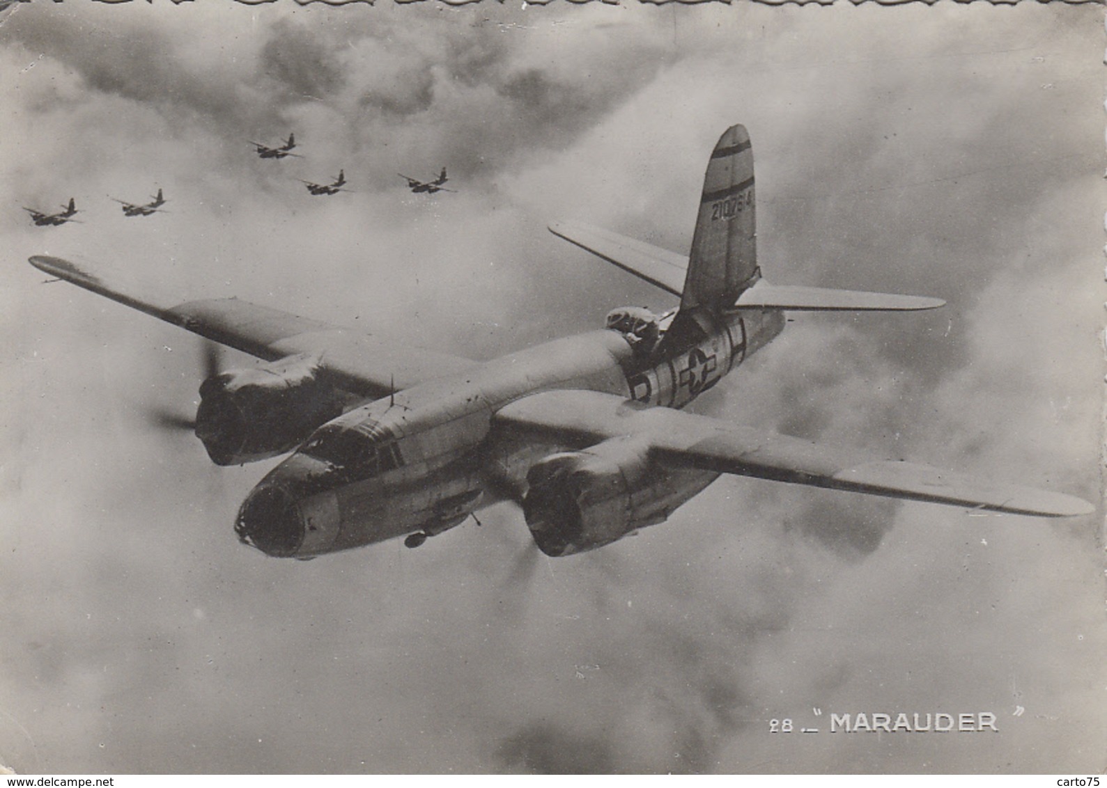 Aviation - Avion Guerre Bombardier - Americain - Martin B-26 "Baby Fortress" Marauder - 1939-1945: 2ème Guerre