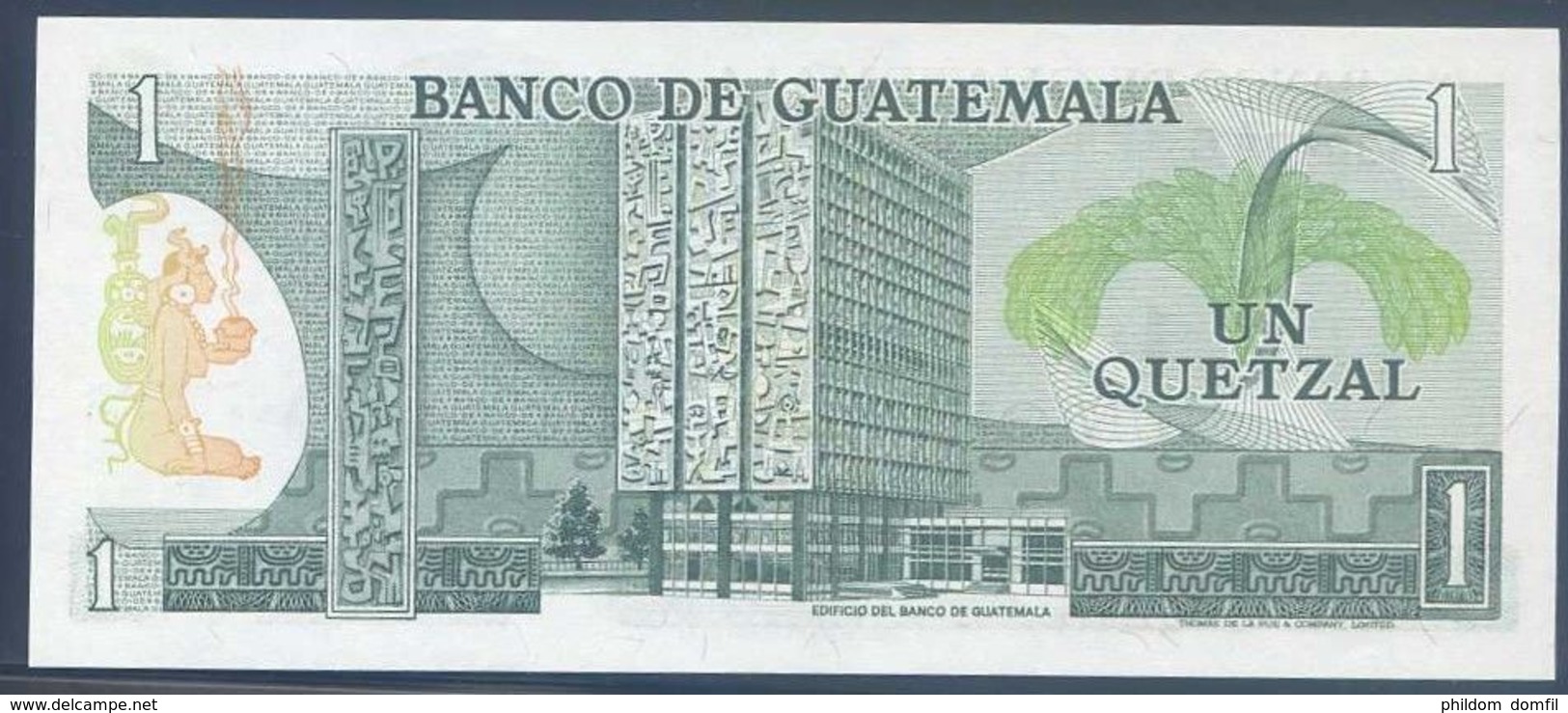 Ref. 2648-3071 - BIN GUATEMALA . 1983. GUATEMALA 1 QUETZAL 1983 - Guatemala