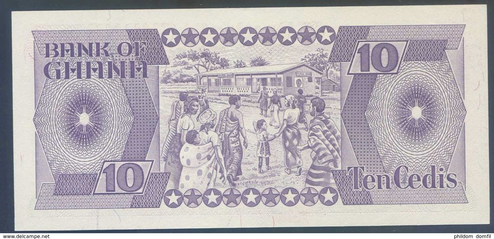 Ref. 2459-2882 - BIN GHANA . 1984. GHANA 10 CEDIS 1984 - Ghana