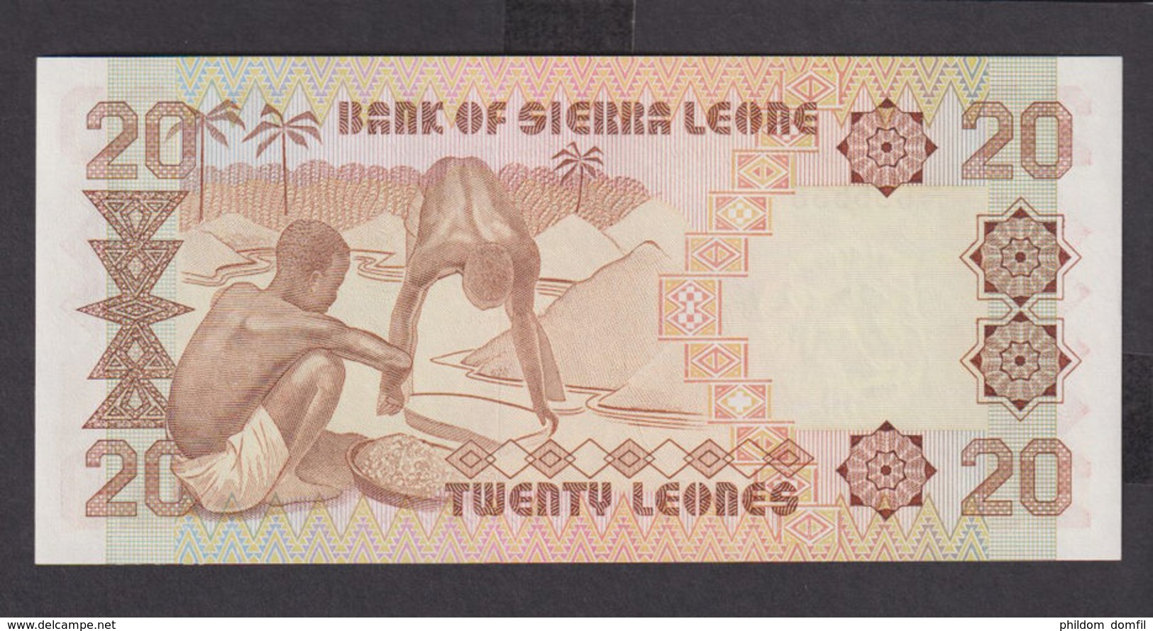 Ref. 1968-2391 - BIN SIERRA LEONE . 1988. 20 LEONES SIERRA LEONE 1988 - Sierra Leone