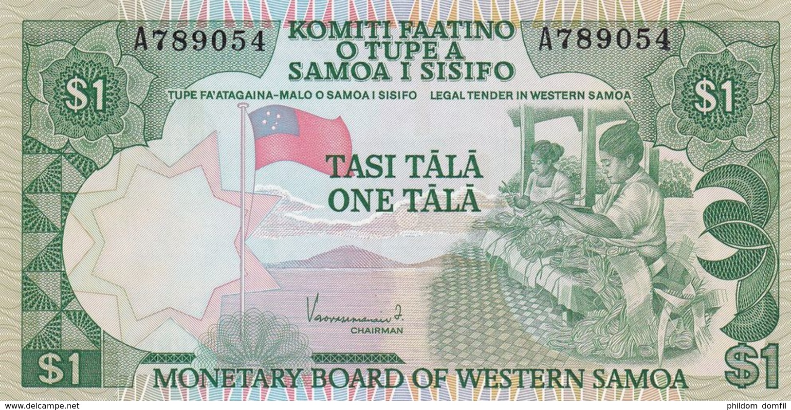 Ref. 1571-1993 - BIN SAMOA . 1980. SAMOA 1 TALA 1980 - Samoa