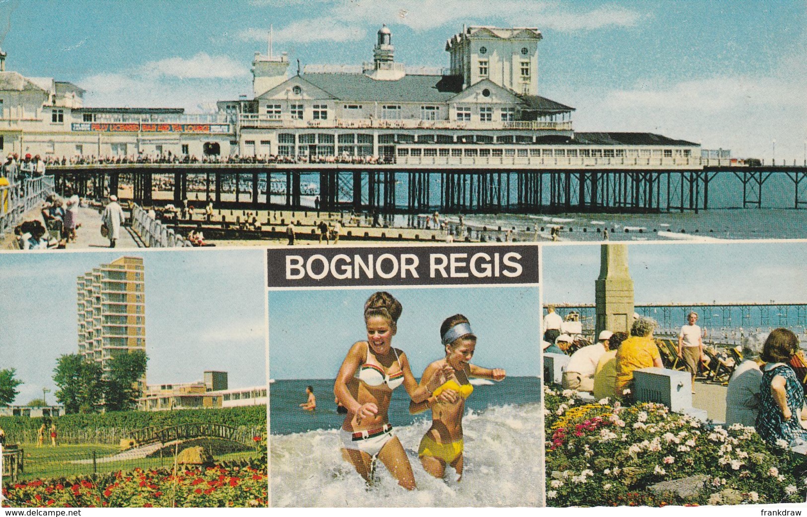 Postcard - Bognor Regis Four Views - Card No8279. Posted  30th June 1969 Good - Bognor Regis
