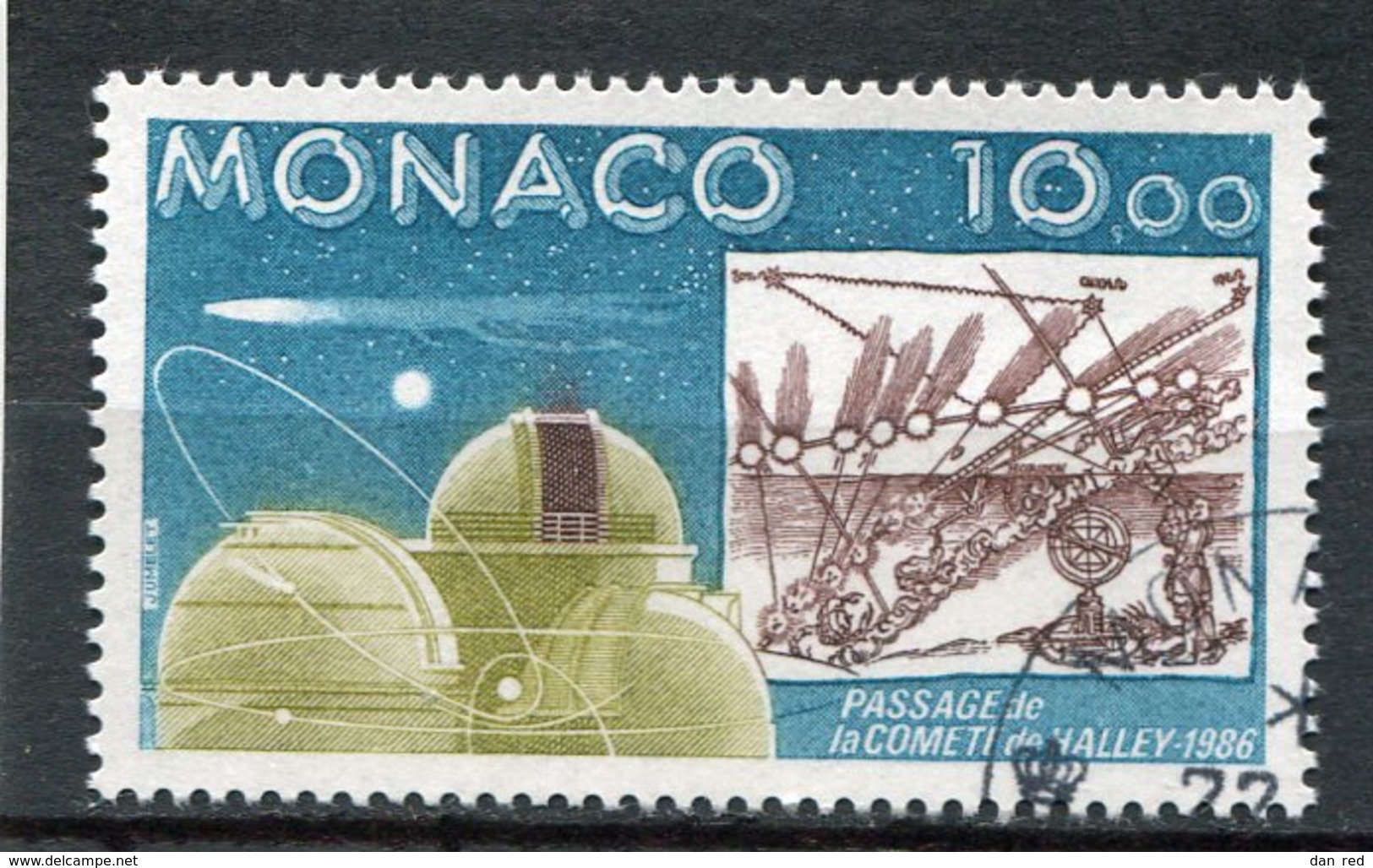 MONACO  N°  1536  (Y&T)  (Oblitéré) - Used Stamps