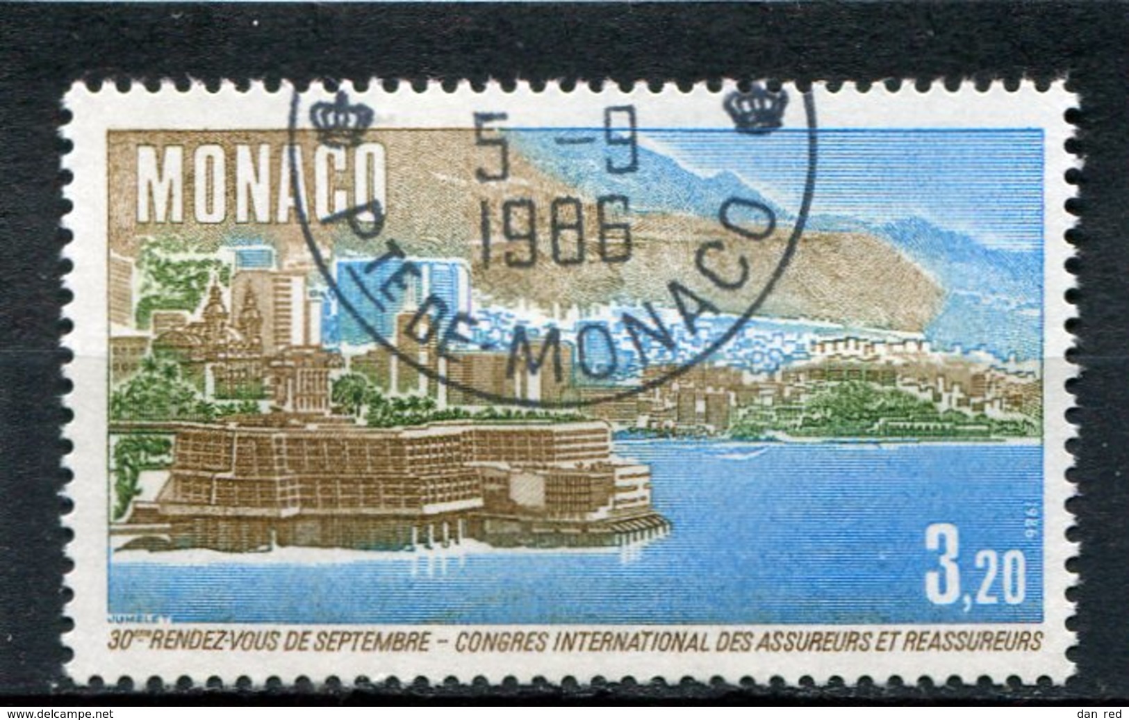 MONACO  N°  1540  (Y&T)  (Oblitéré) - Used Stamps