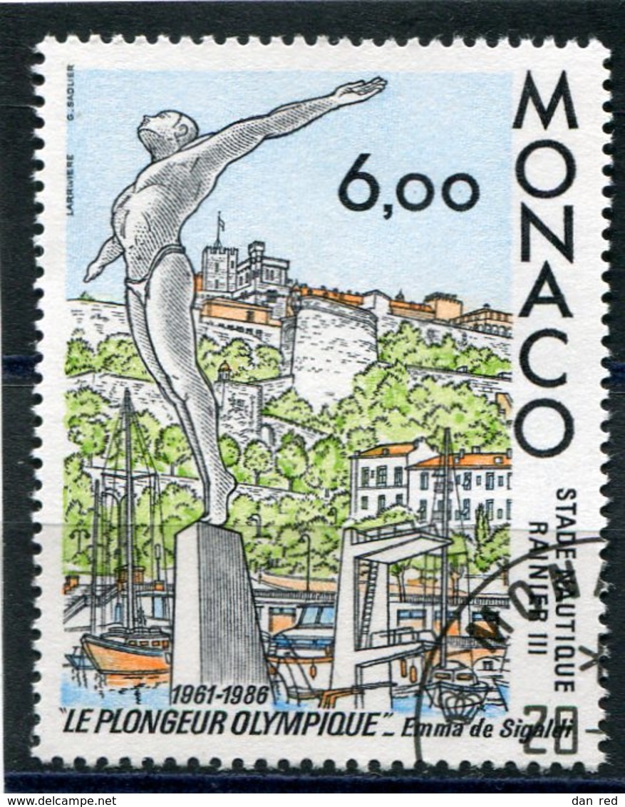 MONACO  N°  1549  (Y&T)  (Oblitéré) - Used Stamps