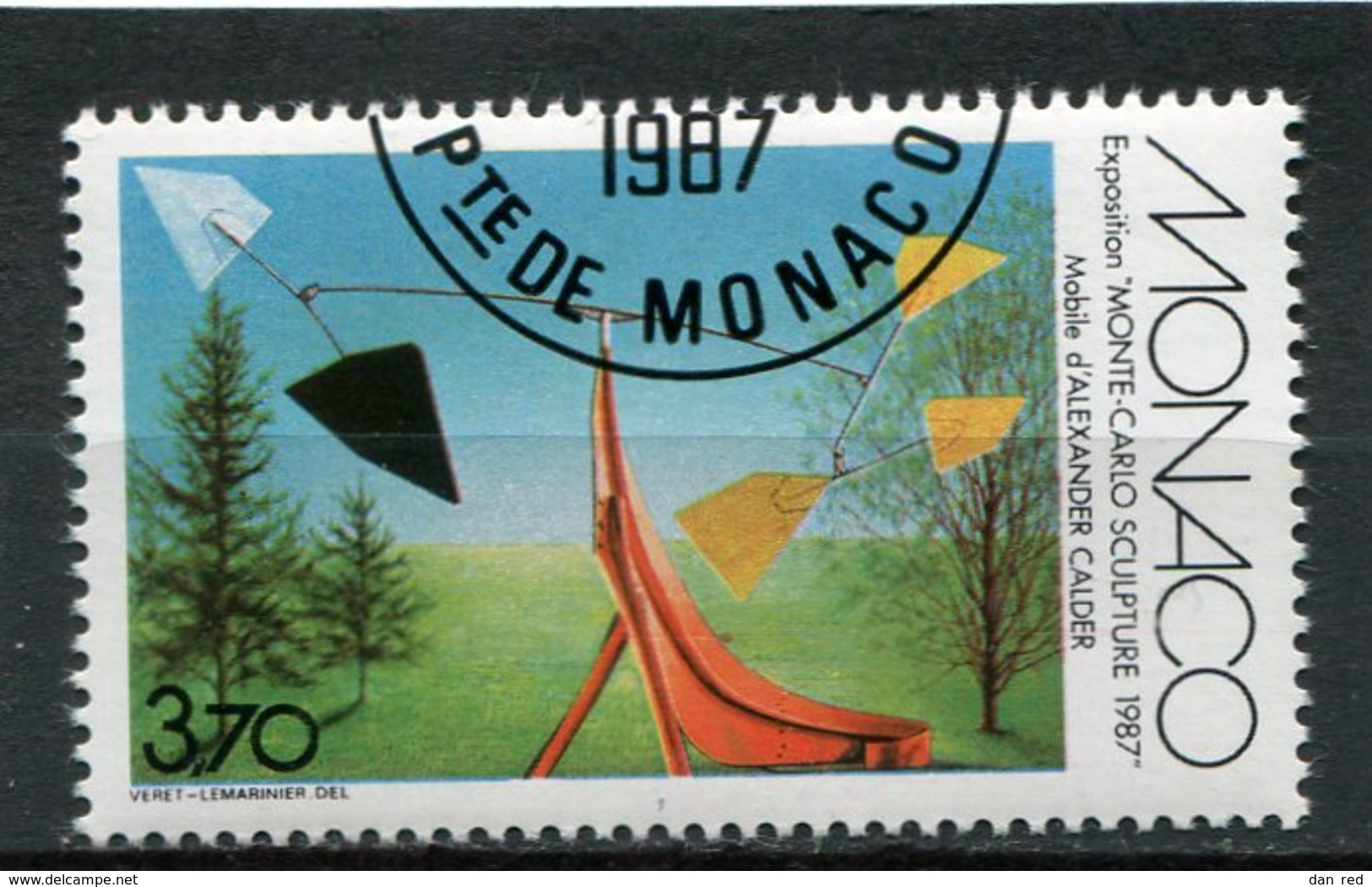 MONACO  N°  1578  (Y&T)  (Oblitéré) - Used Stamps