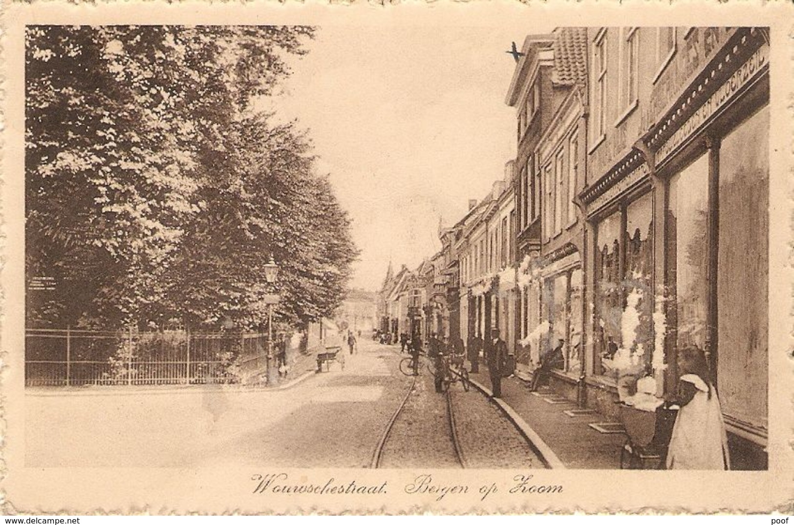 Bergen Op Zoom : Wouwschestraat  1914 - Bergen Op Zoom