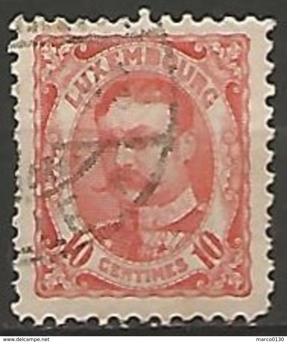 LUXEMBOURG N° 74 OBLITERE - 1906 William IV