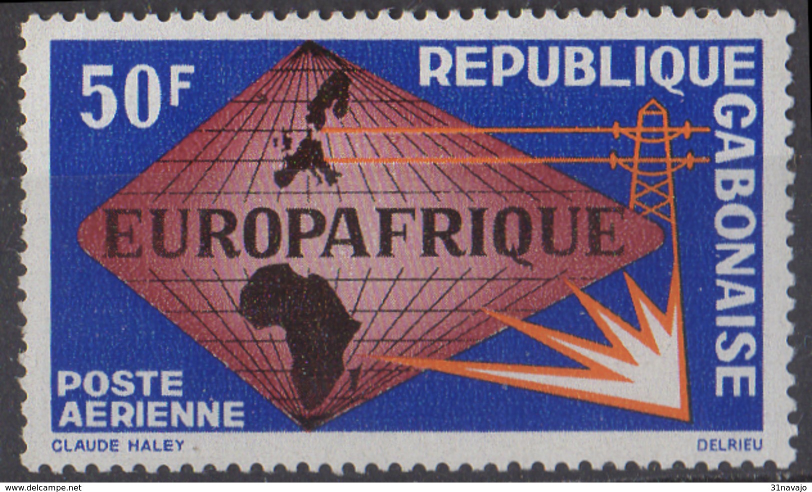 GABON - Europafrique 1965 - Gabon (1960-...)
